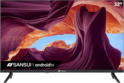 PANTALLA SANSUI GOOGLE TV 32" HD COLOR NEGRO