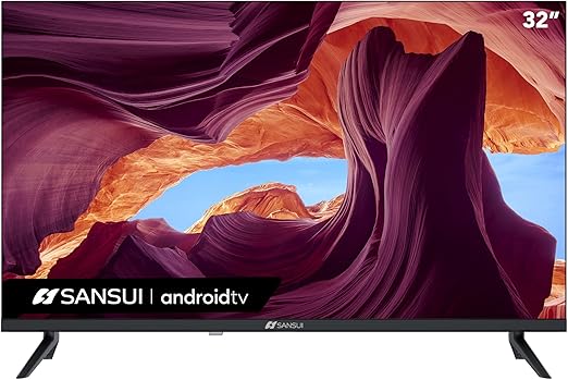 PANTALLA SANSUI GOOGLE TV 32" HD COLOR NEGRO