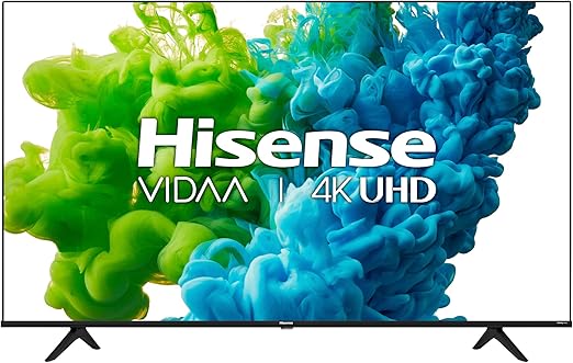 HISENSE PANTALLA  SMART TV LED 43" RESOLUCION 4K UHD COLOR NEGRO