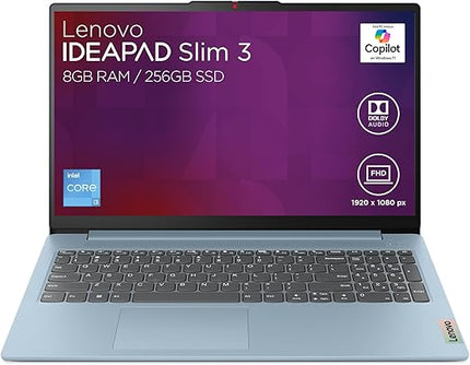 Laptop Lenovo IdeaPad Slim 3 15IAN8, Procesador Intel Core i3-N305