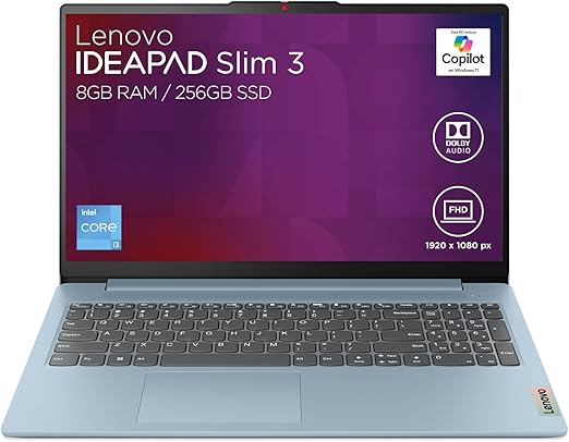 Laptop Lenovo IdeaPad Slim 3 15IAN8, Procesador Intel Core i3-N305