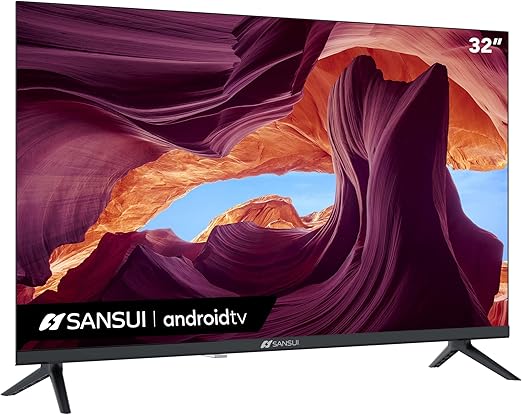 PANTALLA SANSUI GOOGLE TV 32" HD COLOR NEGRO