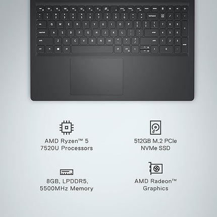 LAPTOP DELL NB INSPIRON 15-3535 COLOR PLATA RAM 8GB W1H FHD 15.6, 1YW