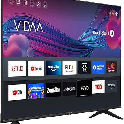HISENSE PANTALLA  SMART TV LED 43" RESOLUCION 4K UHD COLOR NEGRO