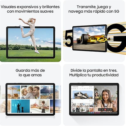 Tablet Samsung Galaxy Tab A9 Plus 11 128GB 8GB RAM Android 13 Gris