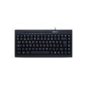 TECLADO USB MINI NEGRO MULTIMEDIA BROBOTIX