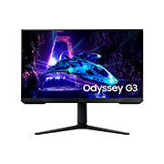 Monitor Plano Gamer Samsung Odyssey G3 27" LCD FHD FreeSync 180Hz Negro