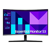Monitor Curvo Samsung Essential S3 S39GD32" FHD 100Hz Negro